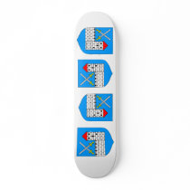 Ida Virumaa, Estonia Custom Skate Board