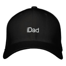 iDad Baseball Embroidery Hats for Dad Embroidered Hat