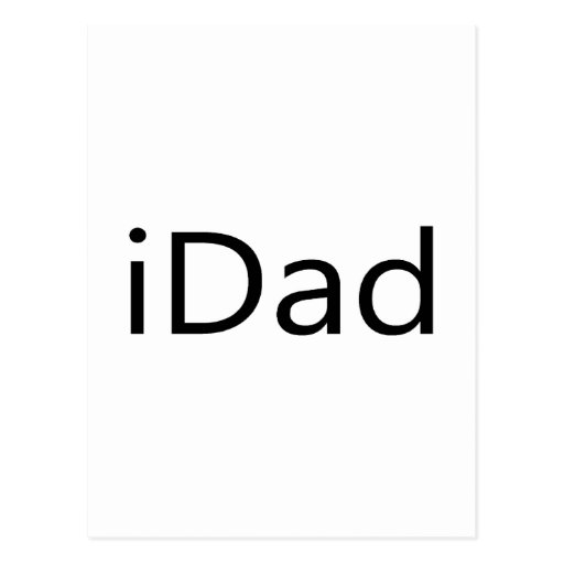 iDad Post Card