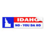 IDAHO BUMPER STICKERS