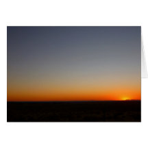 Idaho Desert Sunset Greeting Cards
