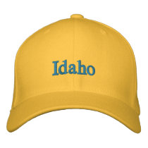 Idaho Embroidered Hat