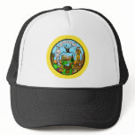 Idaho Flag Theme 00 hats