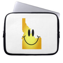 Idaho Smiley Face Computer Sleeves