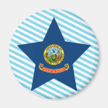 Idaho Star Fridge Magnet