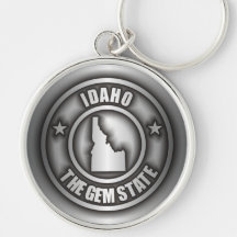 "Idaho Steel" Keychains
