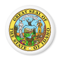 Idaho, USA magnets