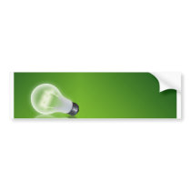 idea Bulb Bumper Stickers