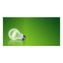 idea Bulb Customized Photo Card