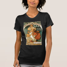 Idéal d'Alphonse (Alfons) Mucha Chocolat T-shirt