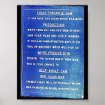 Ideas For Uncle Sam, Production, More Production, Poster