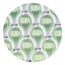 Ideas Round Sticker