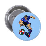 Idées italiennes de cadeau du football du football badge