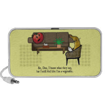Identity Crisis, Tomato Sees Psychiatrist Notebook Speakers
