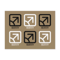 Identity : Male Postcard