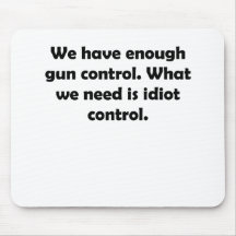 Idiot Control Mouse Pad