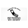 Idiots With Cell Phones Kill People Personalized Photo Card