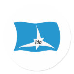Ido Flag Sticker