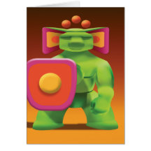 Idolz Jabr Greeting Card