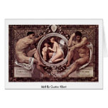 Idyll By Gustav Klimt Greeting Card