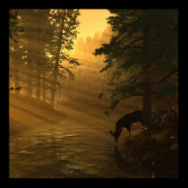 Idyll (version seen in "Looper" ) posters
