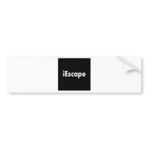 iEscape bumper stickers
