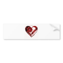 "If A Candle Could Burn" Bumper Sticker