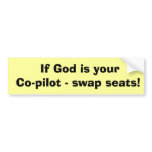 If God is your Co-pilot - swap seats!