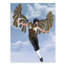 If I Could Fly Postcard
