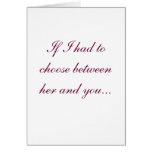 If I had to choose...