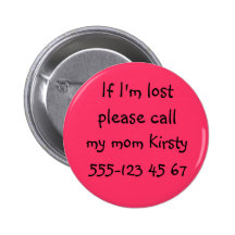 IF I'M LOST... Button