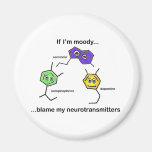 If I'm Moody... Fridge Magnets