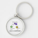 If I'm Moody... Key Chain