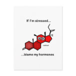 If I'm Stressed... postcards