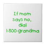 if mom says no...(green) tiles