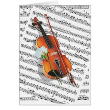If music be the food of love.... greeting card