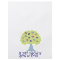 If only Cupcakes on Trees Flyer