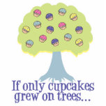 If only Cupcakes on Trees Photo Sculptures