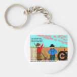 If Pigs Flew Funny Cartoon Gifts & Collectibles Key Chain