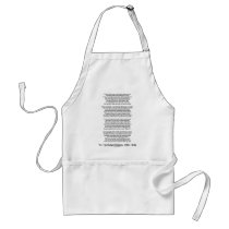 If Poem By Rudyard Kipling (Inspirational Poem) Apron