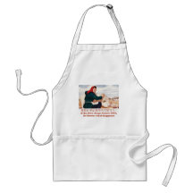 If the Dow drops below 7000, he knows what happens Apron