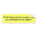If the fetus you save is gay...?