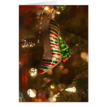 If the shoe fits greeting card