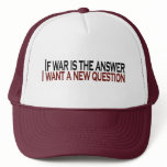 If War Is The Answer hats