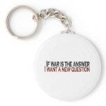 If War Is The Answer keychains