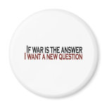 If War Is The Answer magnets