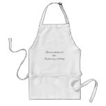 If we are what we eat then I'm fast, easy, and ... Aprons