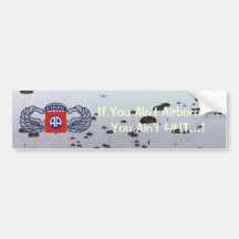 If You Aint Airborne...You Aint S#!T v2 Bumper Stickers