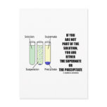 If You Are Not Part Solution Supernate Precipitate