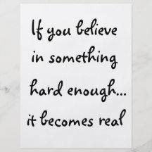 If you believe in something-flyer
